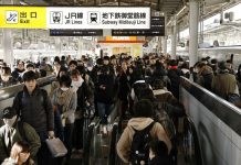 В Японии во время новогодних праздников побит рекорд пассажиропотока на поездах