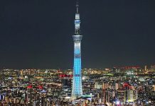 20 человек застряли в лифте Tokyo Skytree на 5 часов